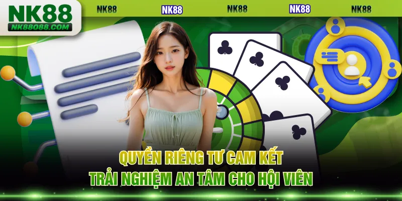 Quyền riêng tư cam kết trải nghiệm an tâm cho hội viên